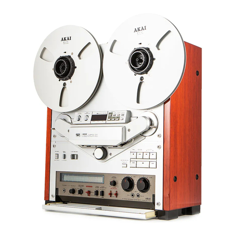 Akai GX-747 User manual