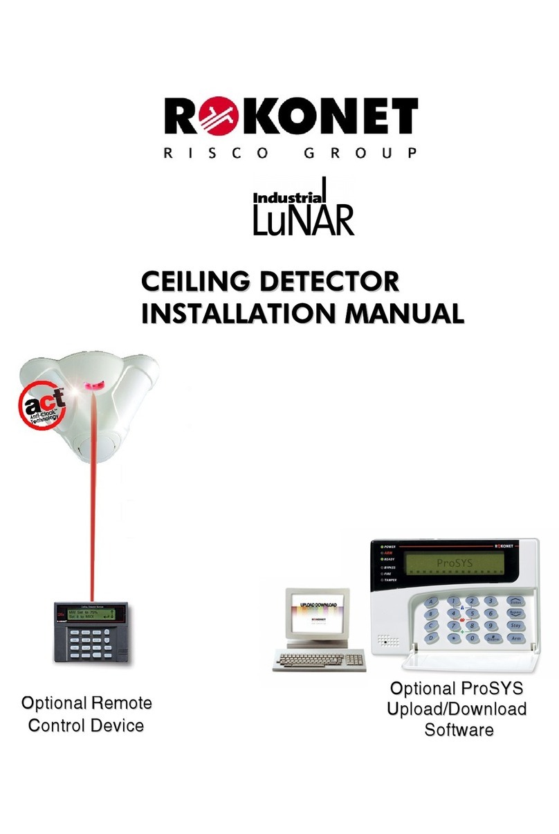 Rokonet LUNAR RK200DT0000A installation manual