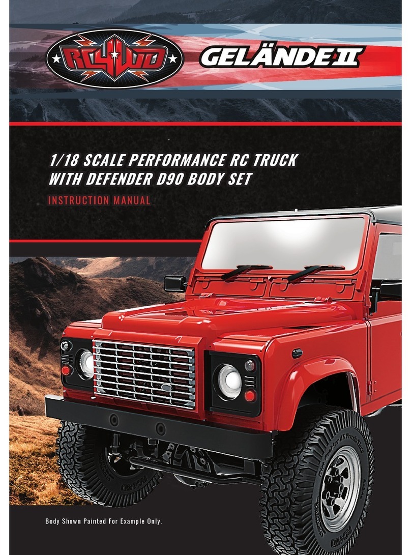 RC4WD Gelande II User manual RC4WD Gelande II User manual