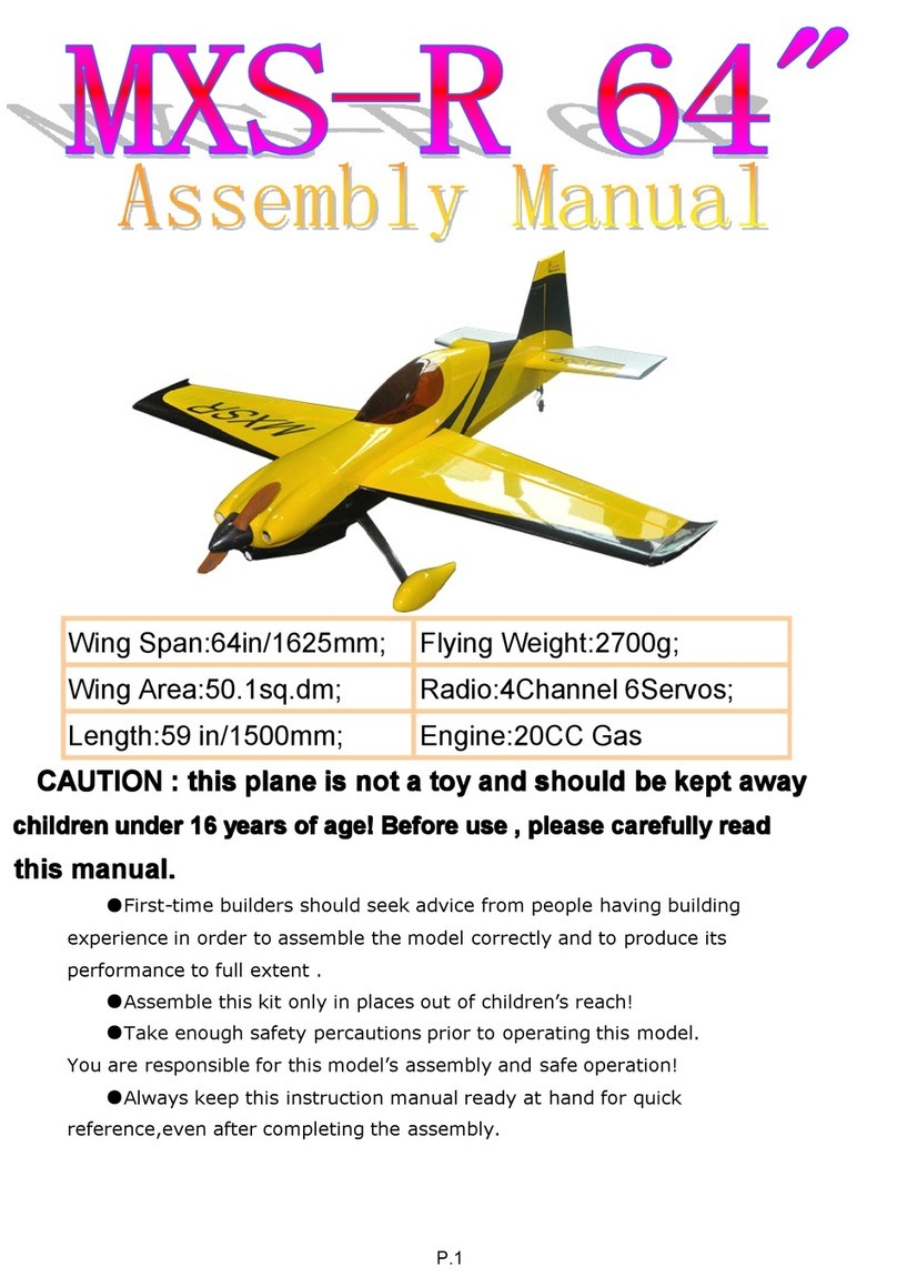 Hobby King MXS-R 64 Assembly manual