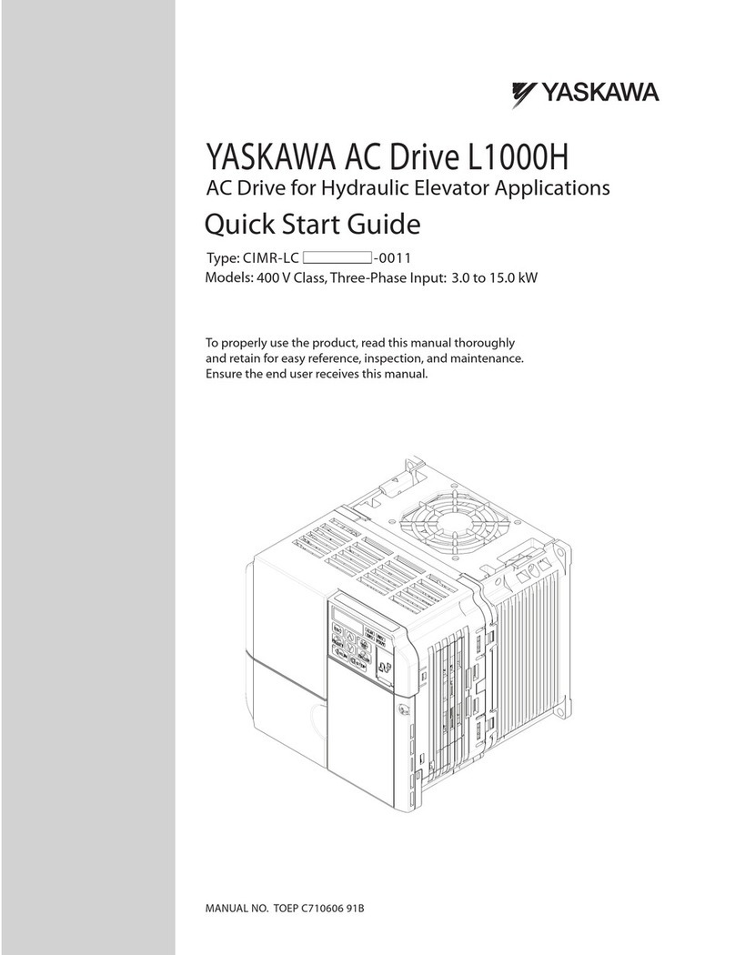 YASKAWA L1000H User manual