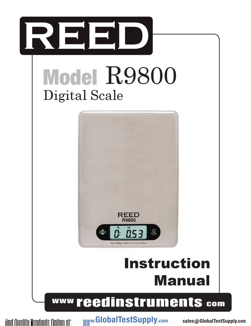 REED R9800 instruction manual