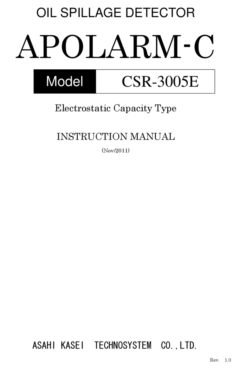 ASAHI CSR-3005E User manual