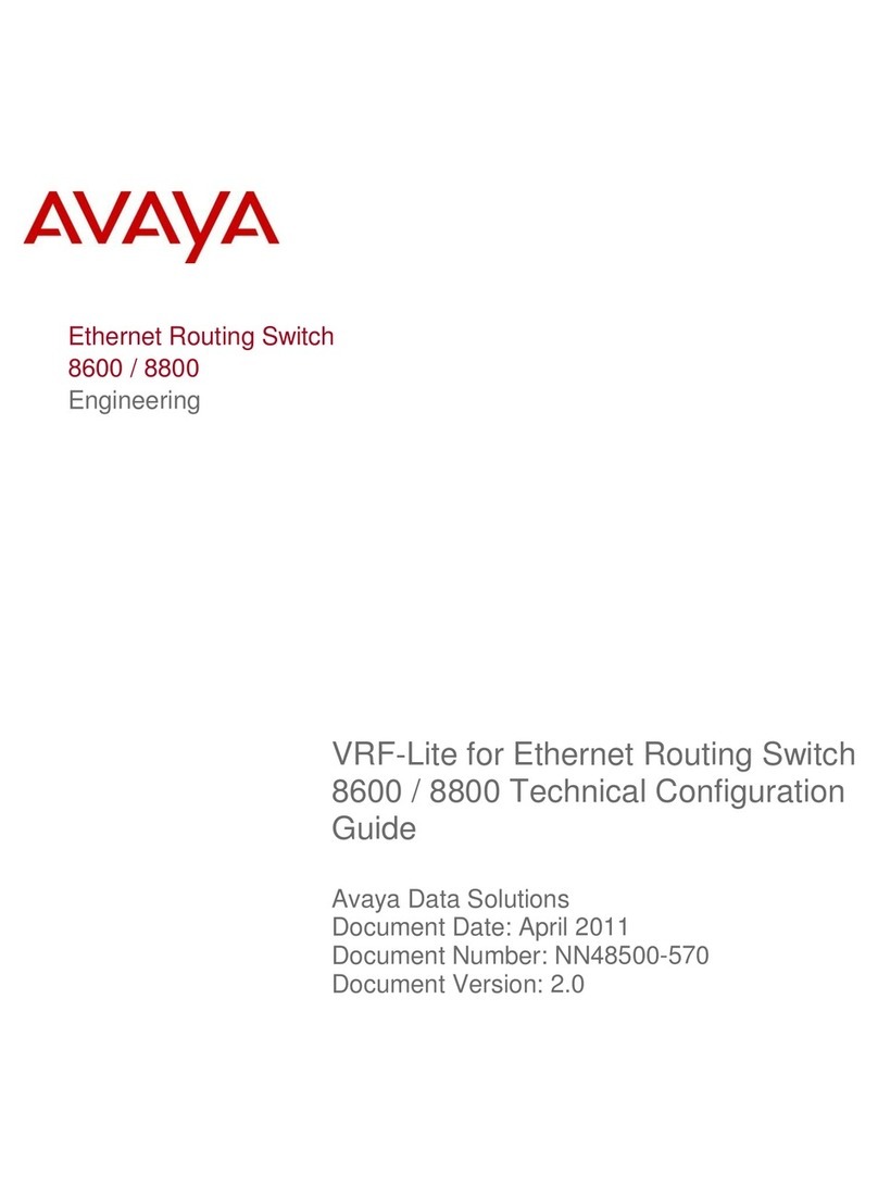 Avaya 8800 Series User manual