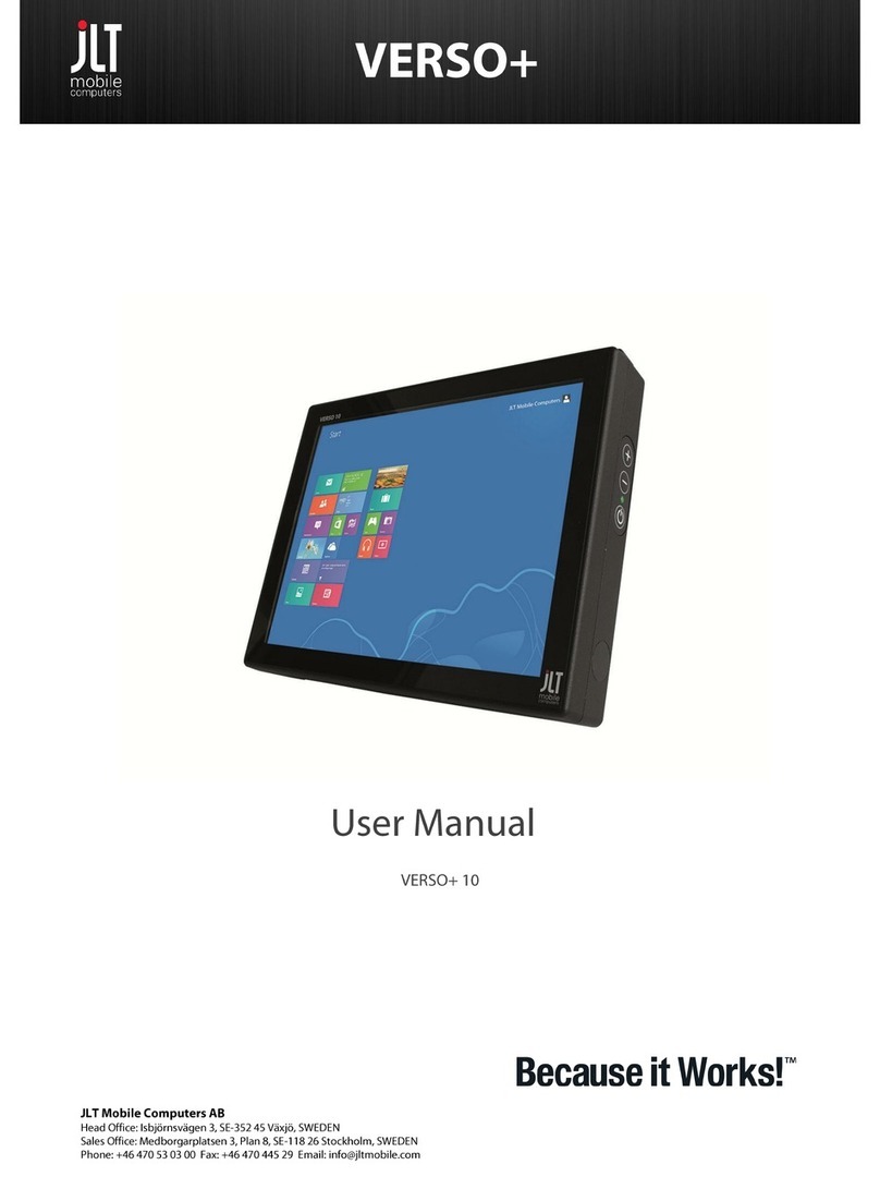 JLT VERSO+ User manual