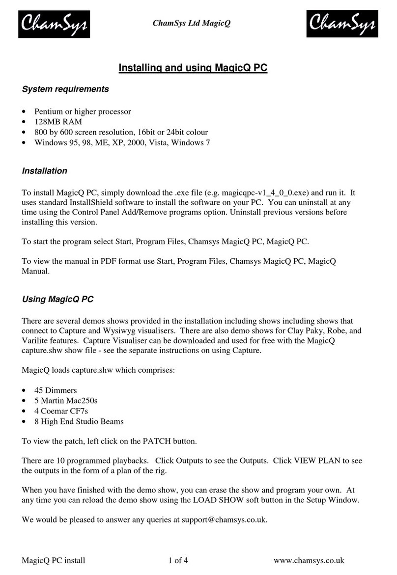 ChamSys MagicQ Guide