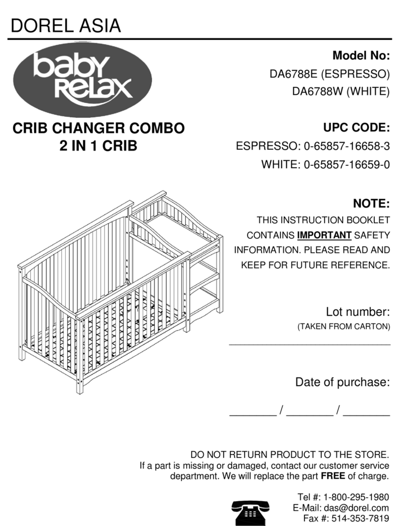 Dorel Asia DA6788W User manual Dorel Asia DA6788W User manual