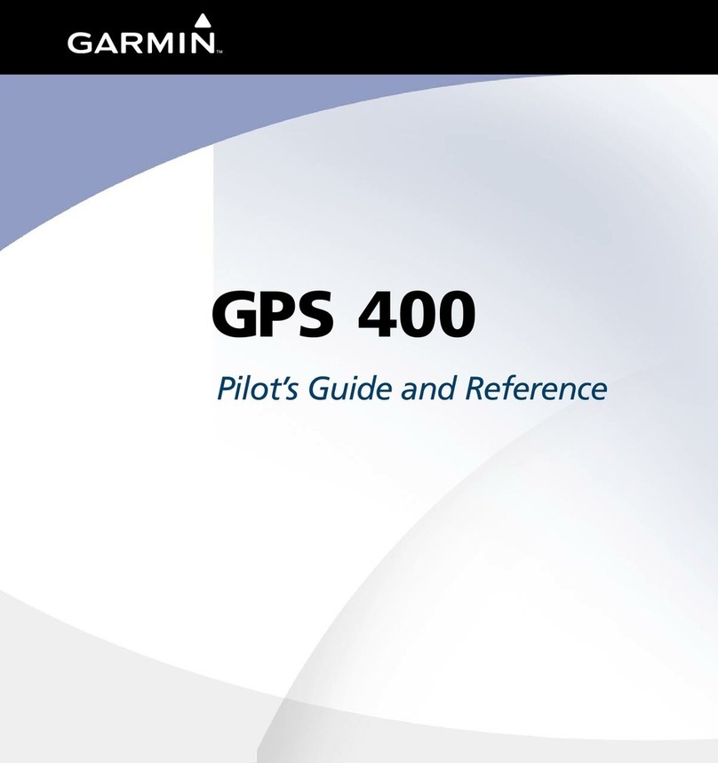 Garmin GPS 400 Pilot's guide and reference