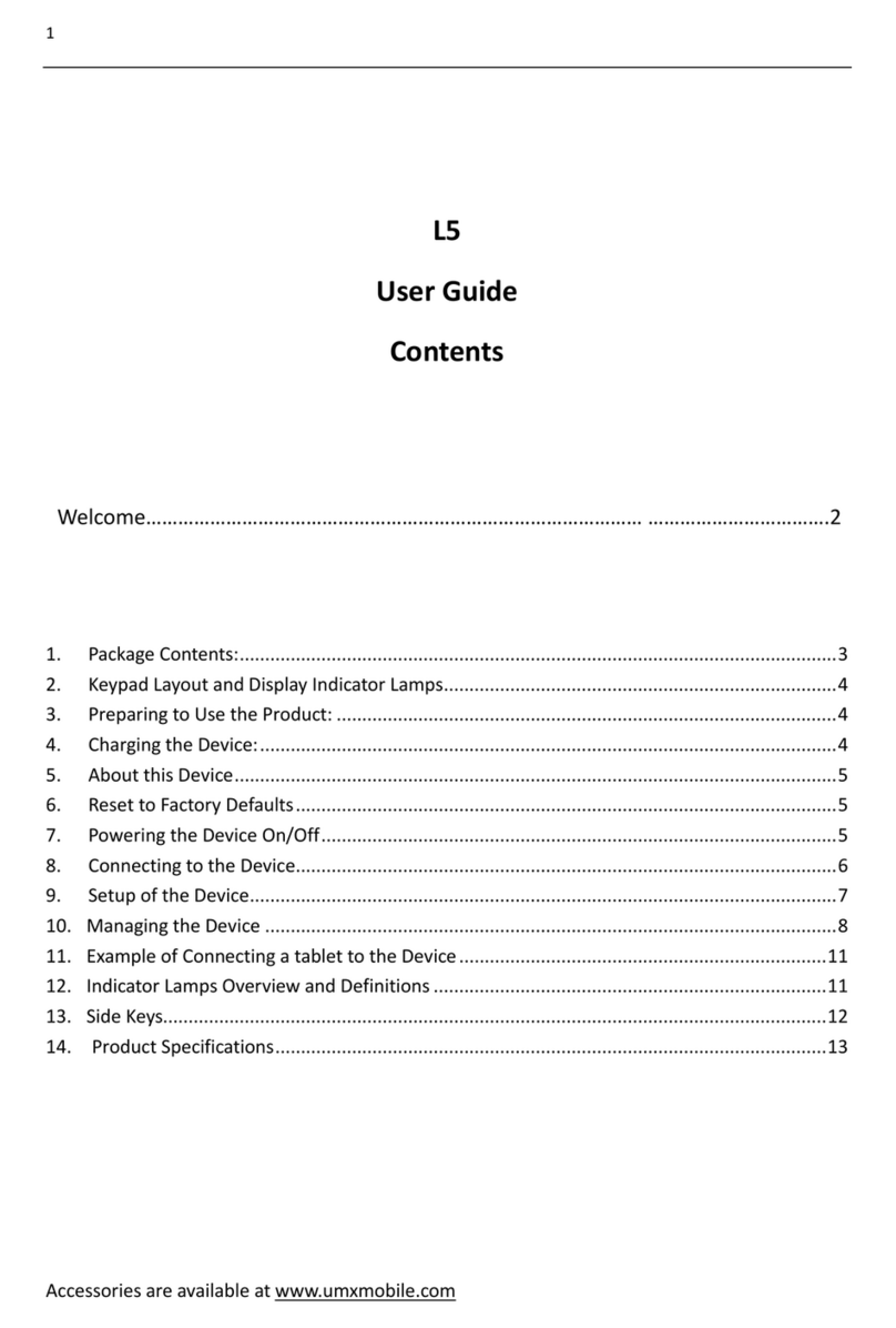 UMX L5 user guide