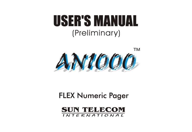 Sun Telecom AN1000 user manual
