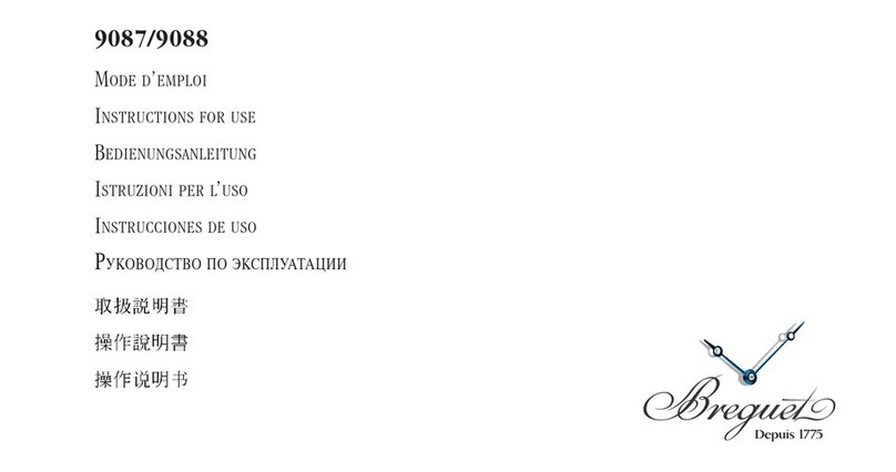 Breguet 9087 Instructions for use