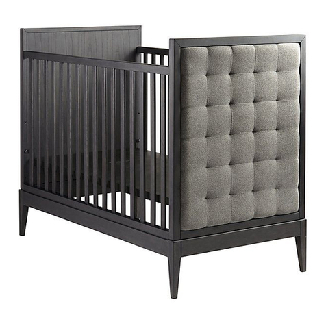 The Land of Nod Bowery Crib User manual