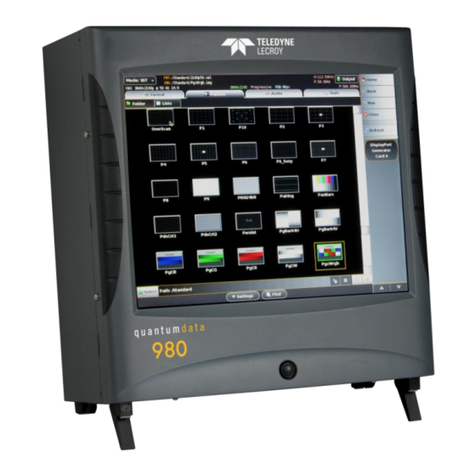Teledyne 980 DP1.4 user guide