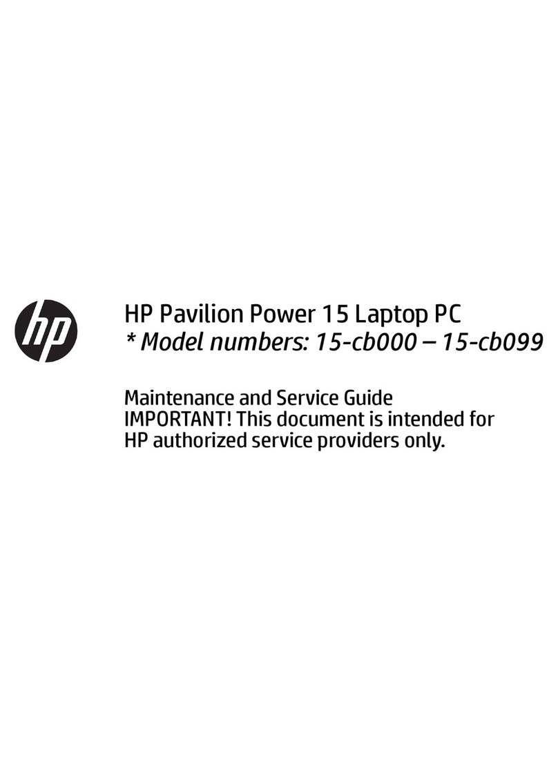 HP 15-cb000 Manual HP 15-cb000 Manual