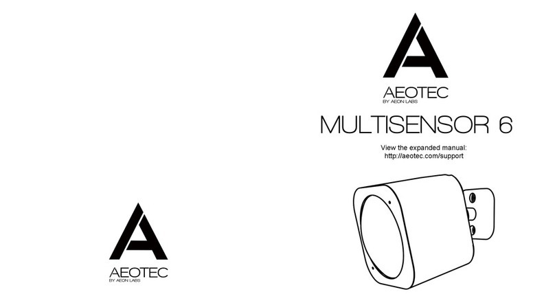 Aeon Labs Aeotec MULTISENSOR 6 manual