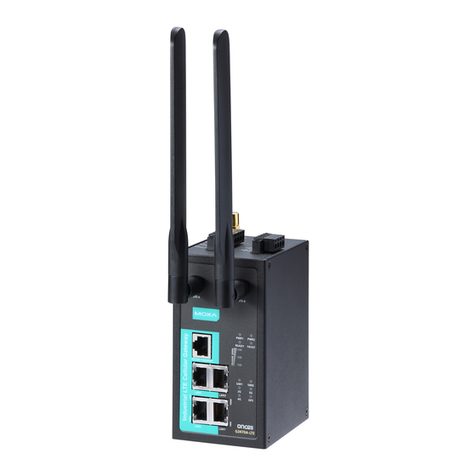Moxa Technologies OnCell G3470A-LTE Installation and operation manual