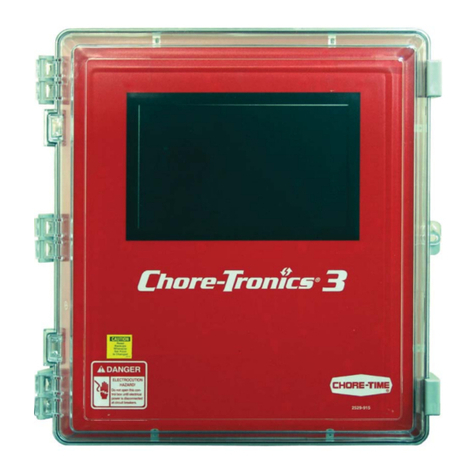 Chore-Time Chore-Tronics 3 Control Installation & operator's instruction manual