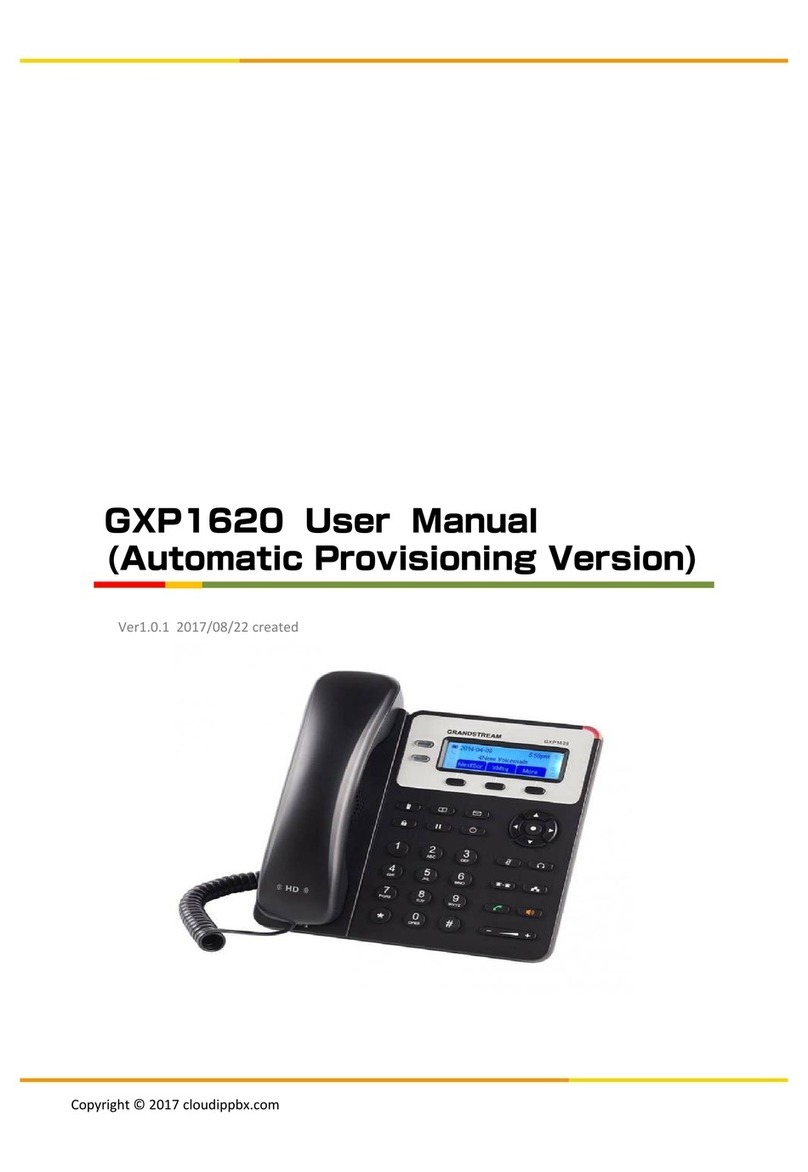 Grandstream Networks GXP1620 User manual