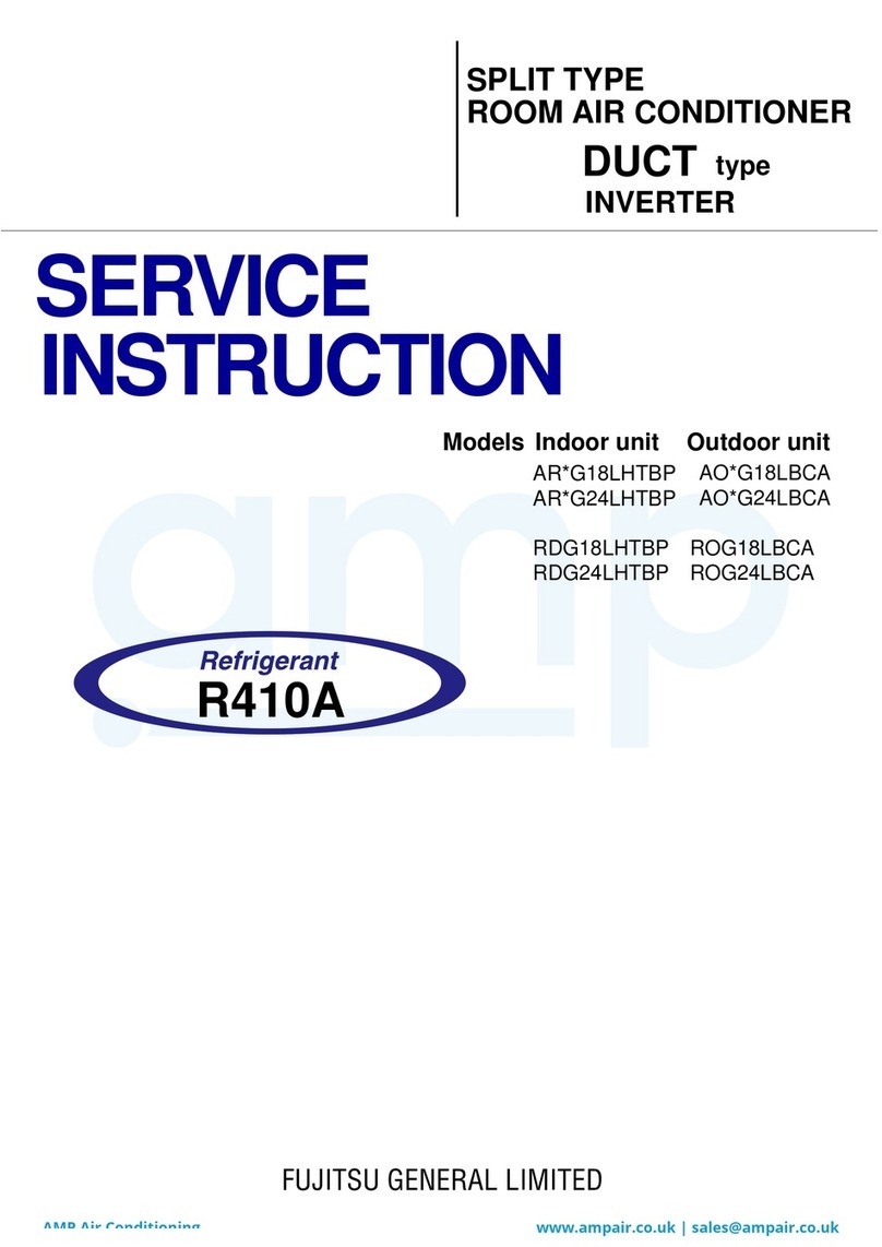 Fujitsu ARG18LHTBP Original operating manual