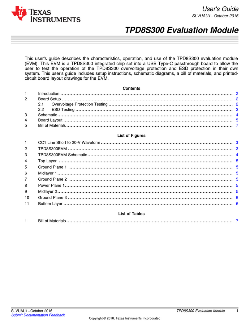 Texas Instruments TPD8S300 User manual