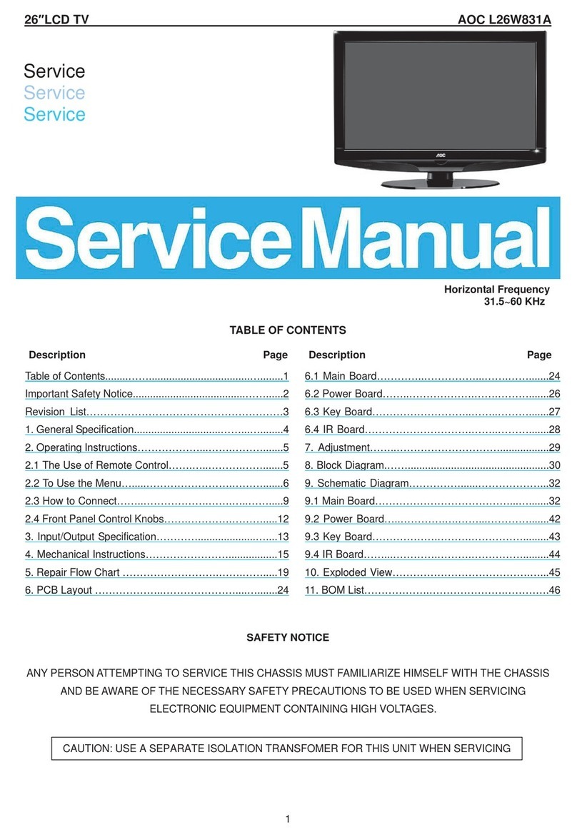 AOC L26W831A User manual