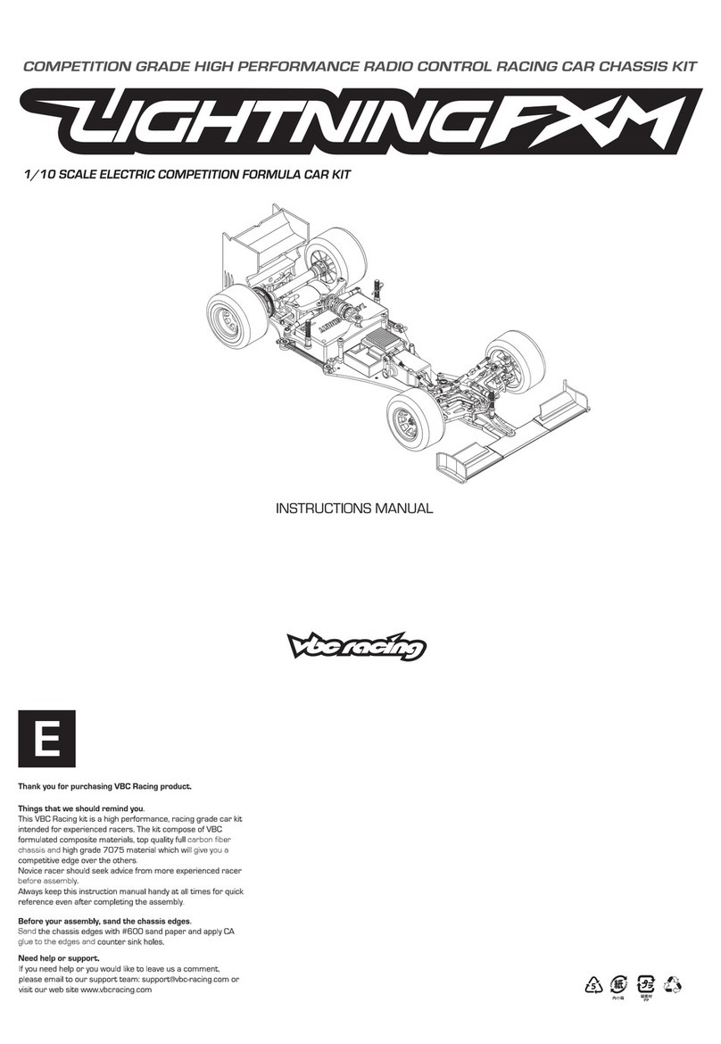 VBC Racing Lightning FXM instruction manual
