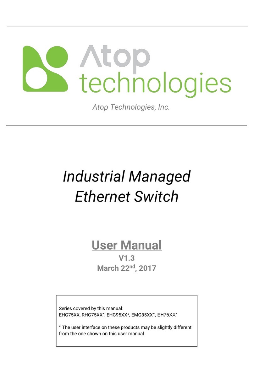 Atop EHG75 series user manual