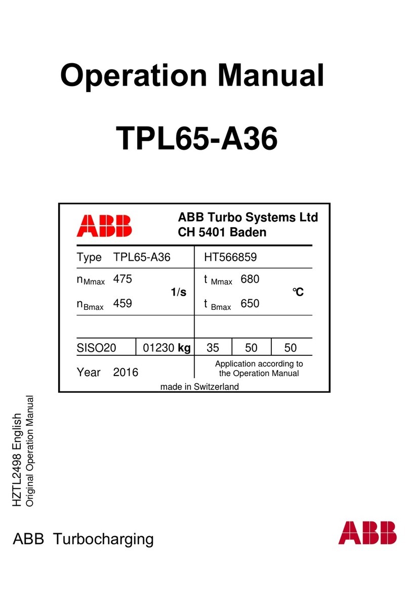ABB TPL65-A36 Operation manual