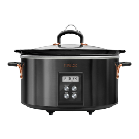 Crux 6QT instruction manual