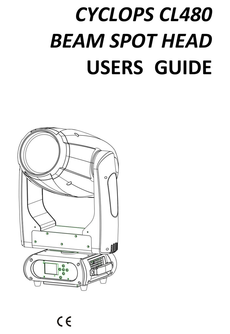 CYCLOPS CL480 User manual