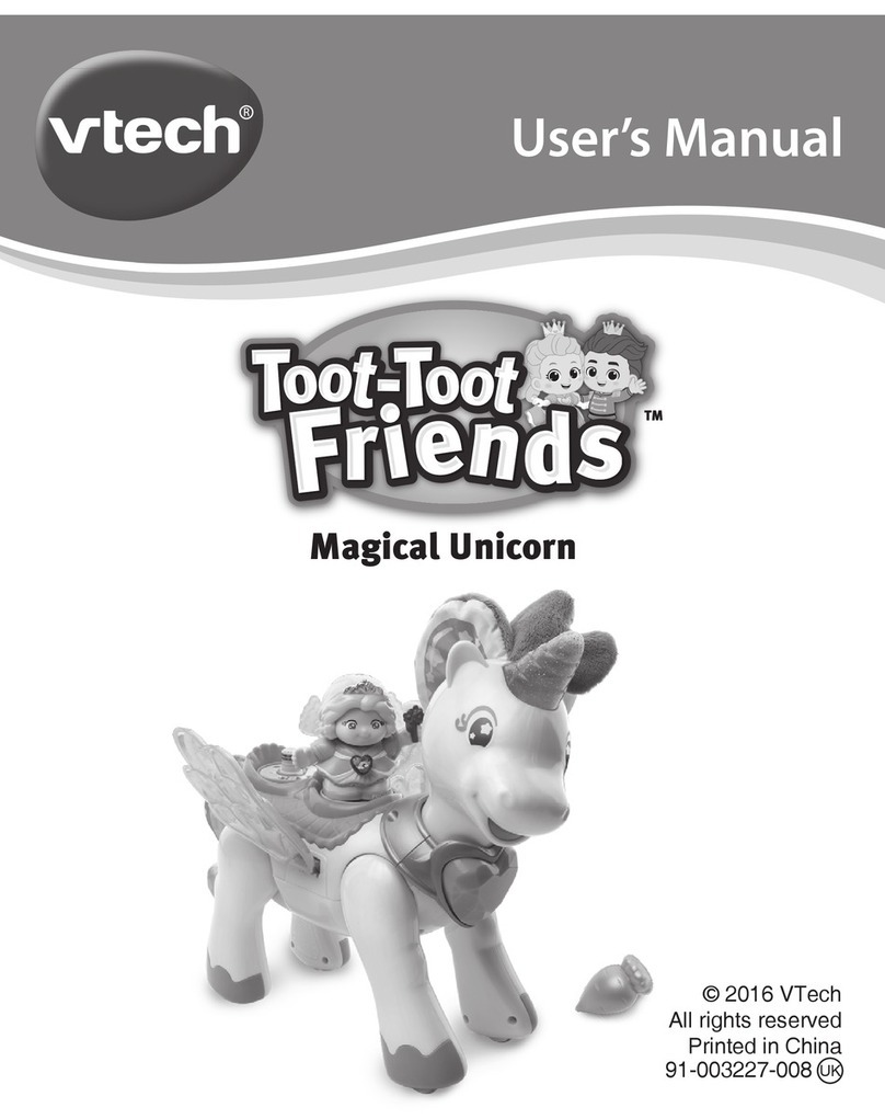 V-tech Toot-Toot Friends Magical Unicorn User manual