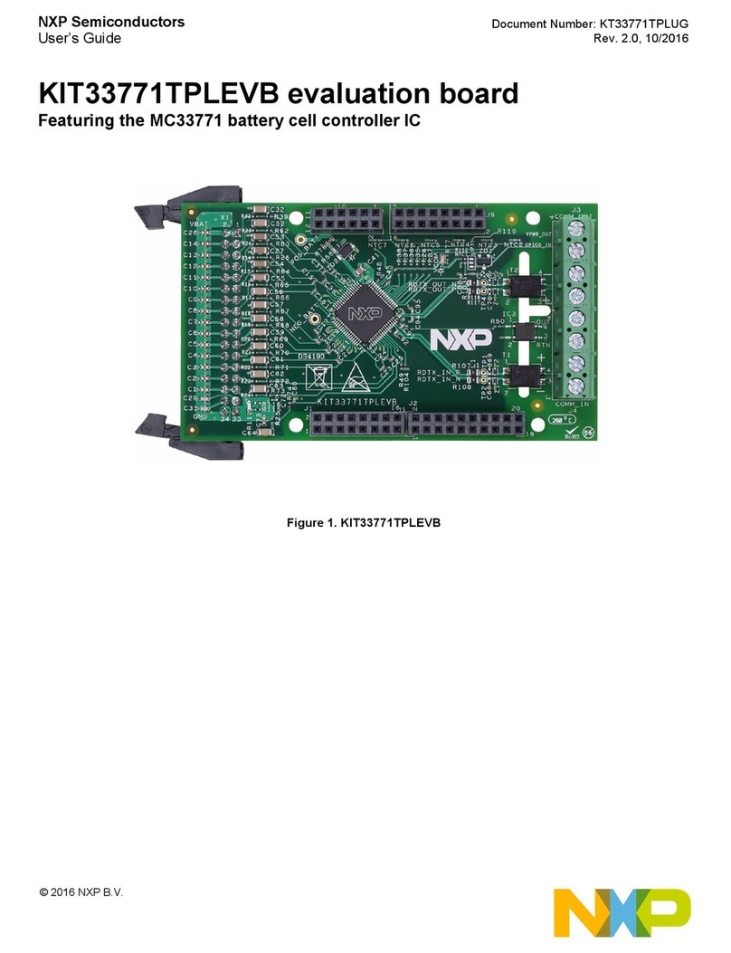 NXP Semiconductors KIT33771TPLEVB User manual