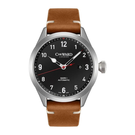 Christopher Ward C8 Flyer Quartz User guide