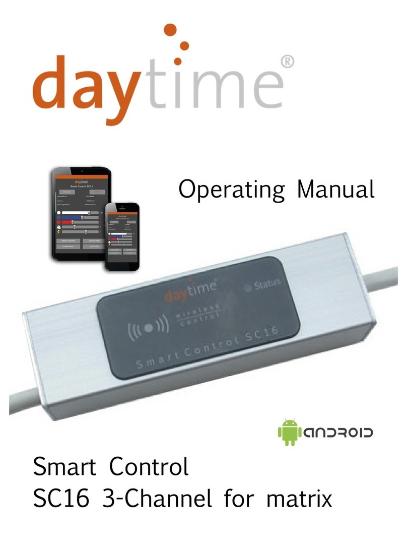 Daytime Smart Control SC16 operating manual