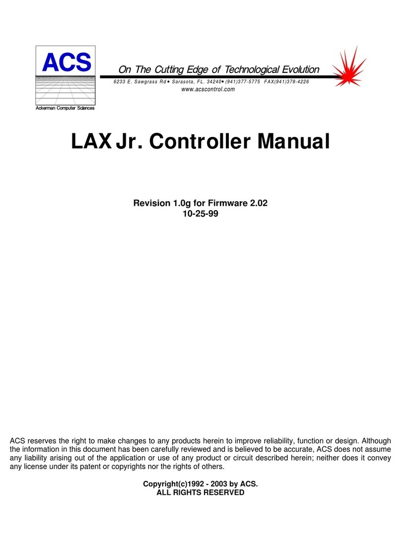 ACS LAX Jr. manual