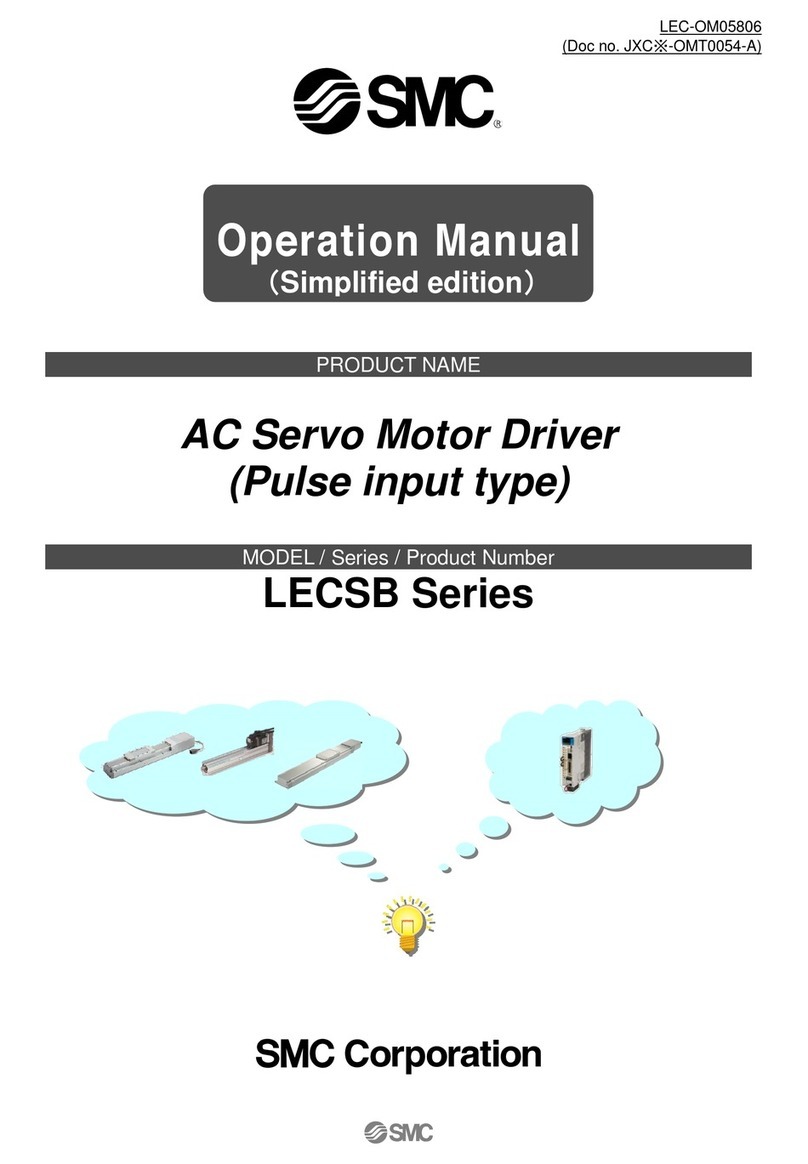 SMC Corporation LEFS25 Operation manual