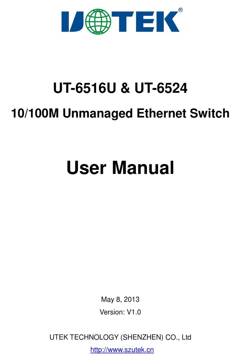 UTEK UT-6516U user manual