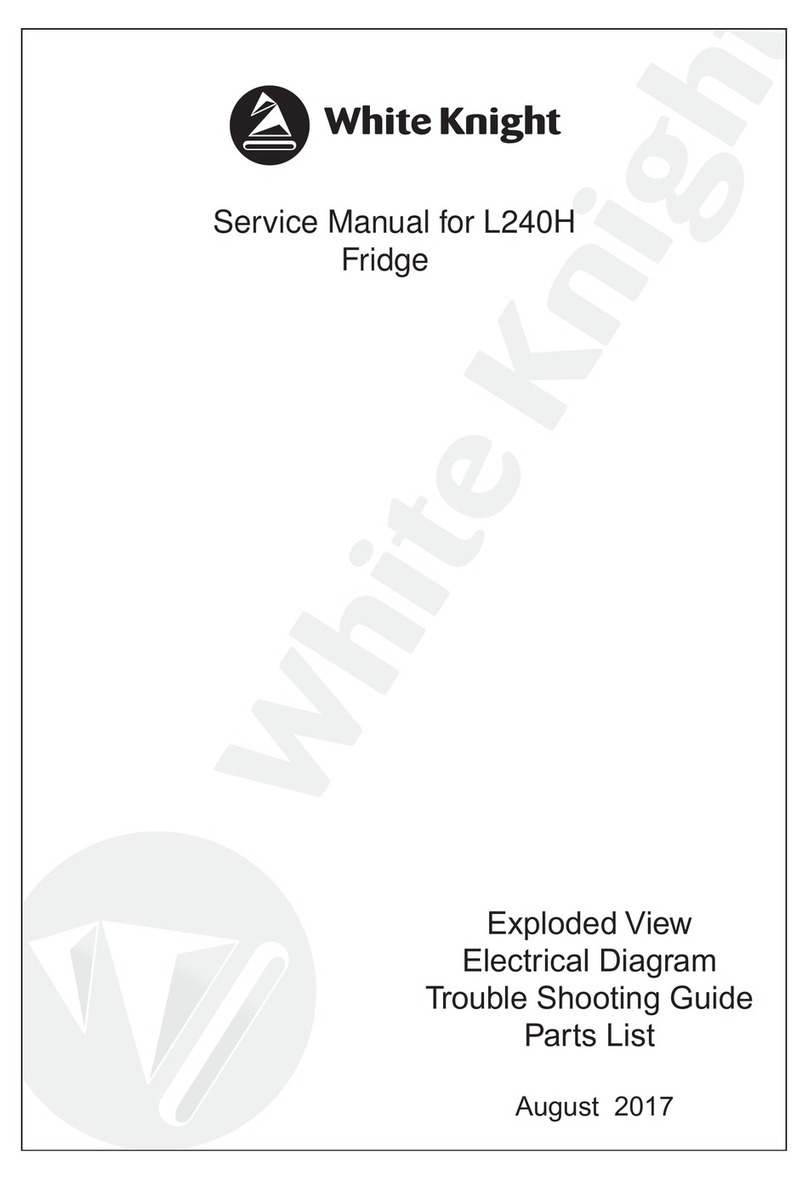 White Knight L240H Service manual