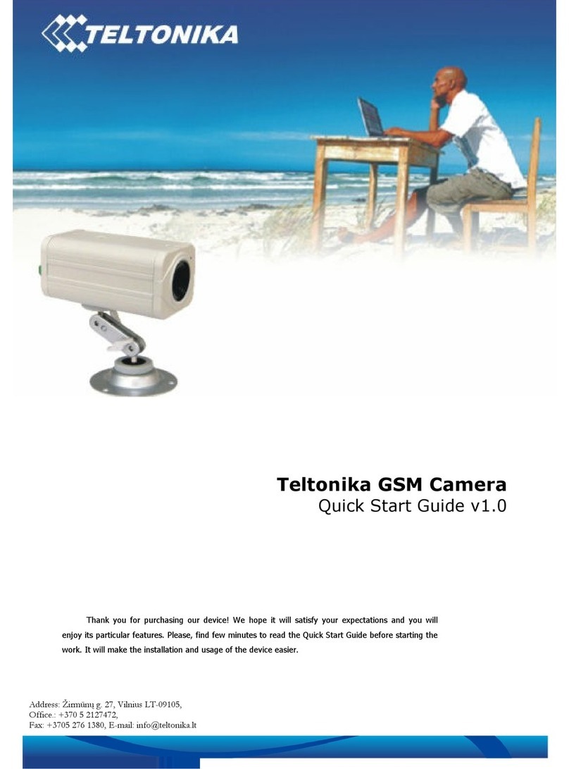 Teltonika GSM Camera quick start guide
