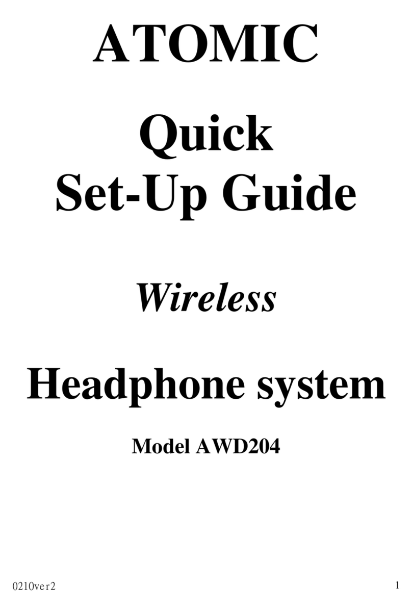 Atomic AWD204 Quick setup guide