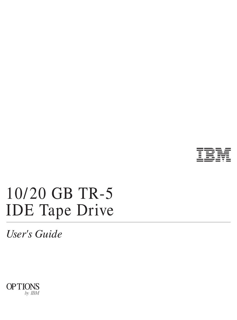 IBM 10/20 GB TR-5 User manual