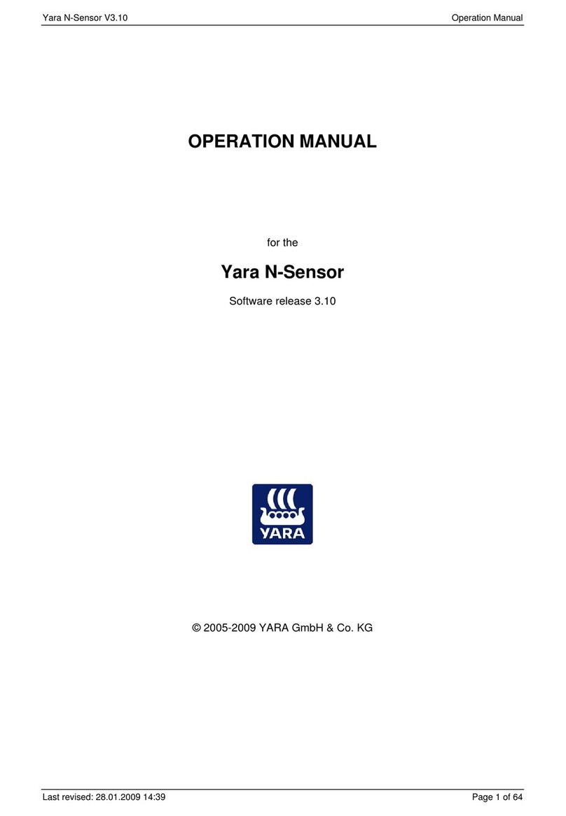 Yara N-Sensor User manual