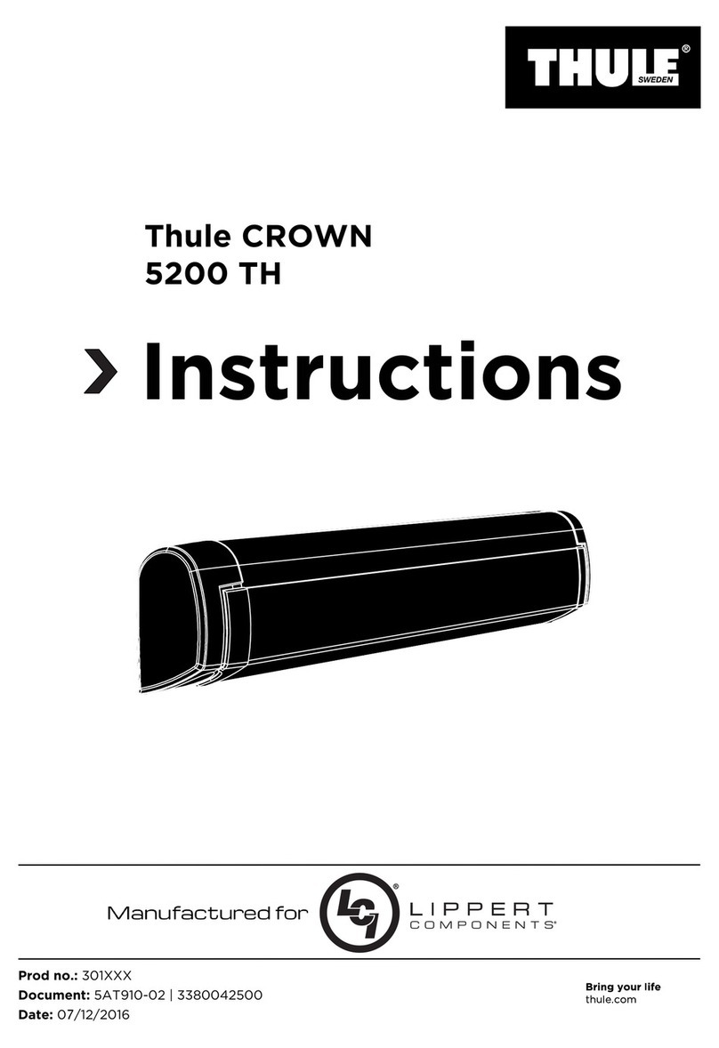 Thule CROWN 5200 TH User manual