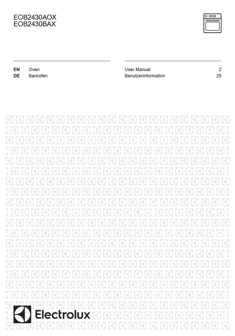 Electrolux EOB2430BAX User manual