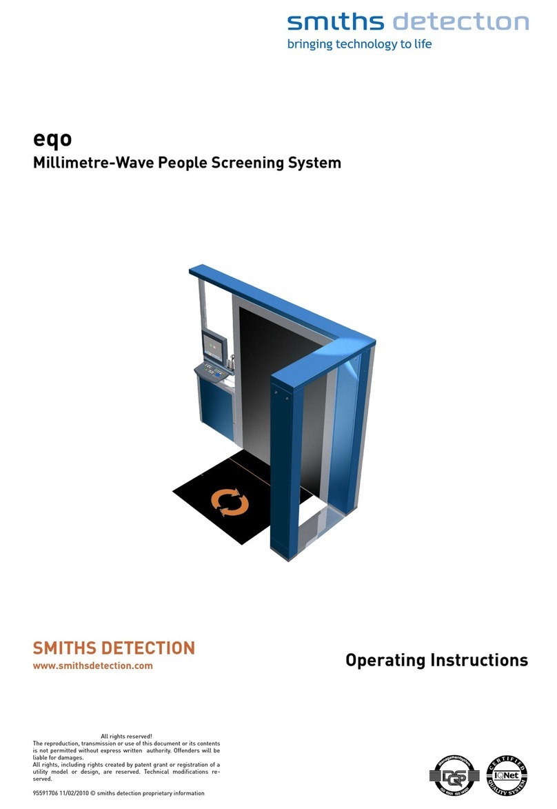 Smiths detection eqo User manual