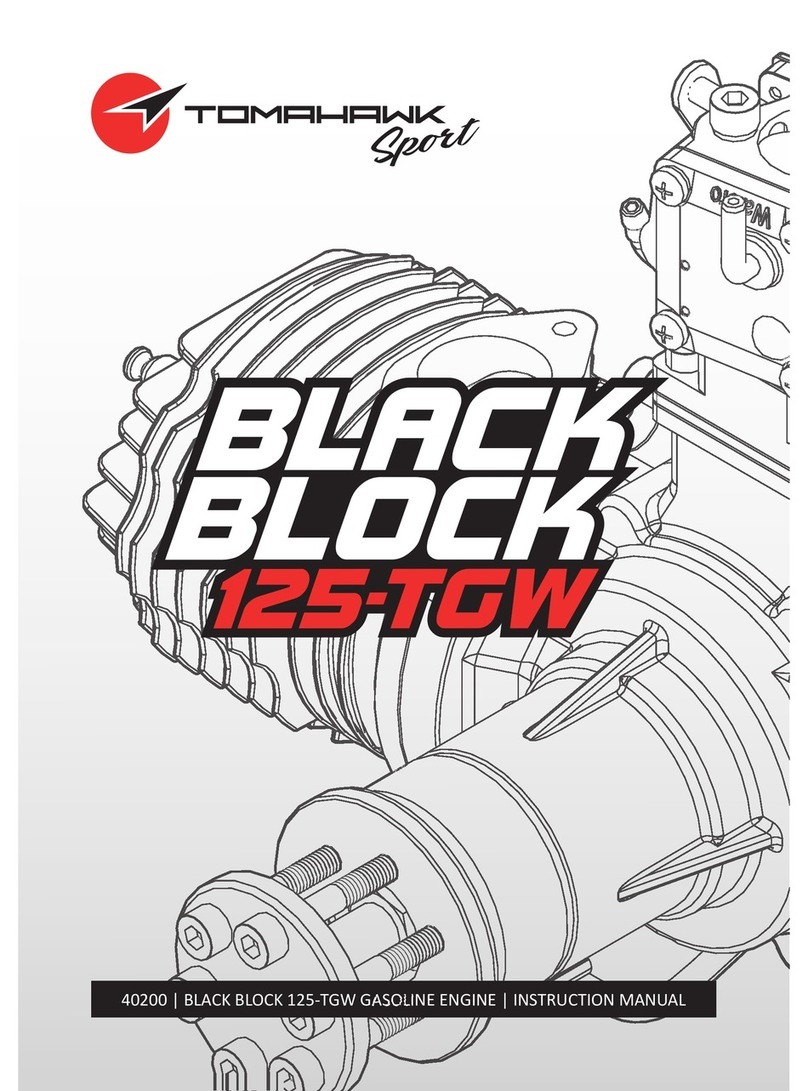 Tomahawk BLACK BLOCK 125-TGW instruction manual