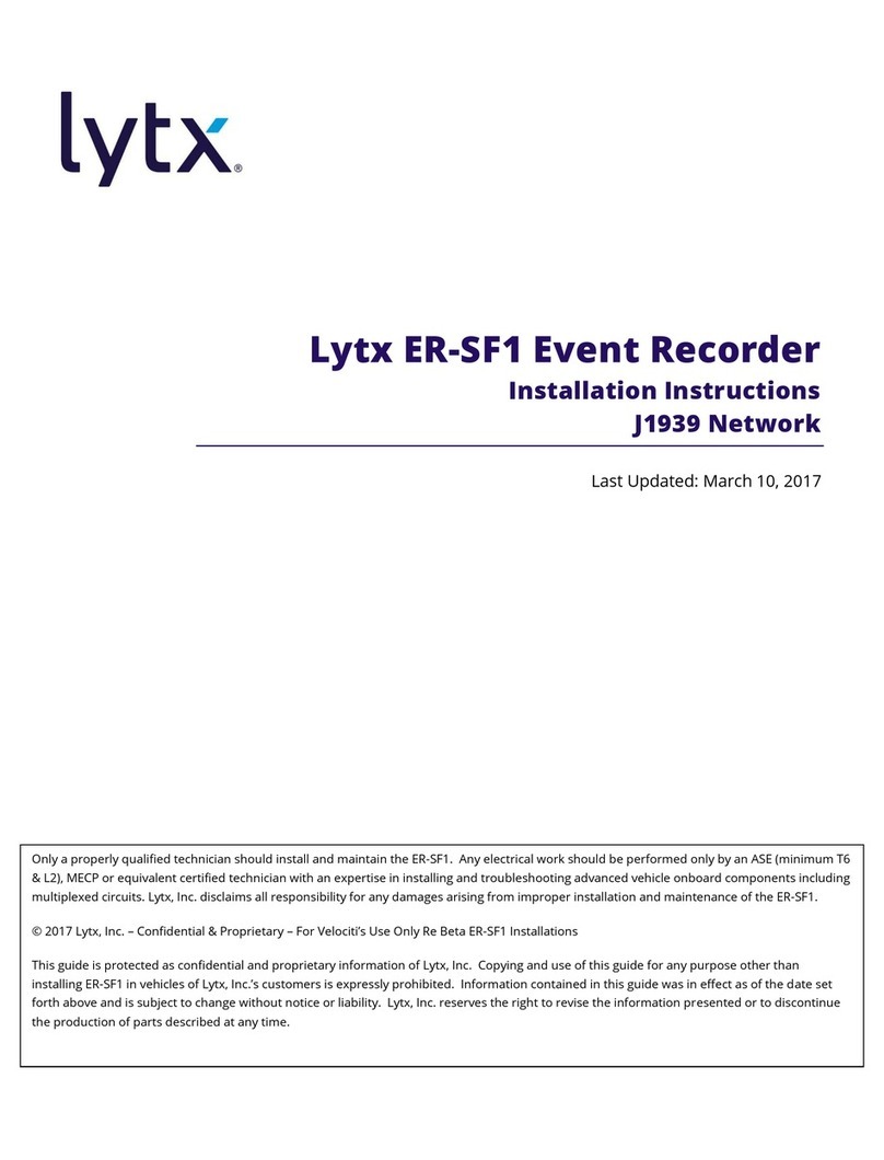 Lytx ER-SF1 User manual