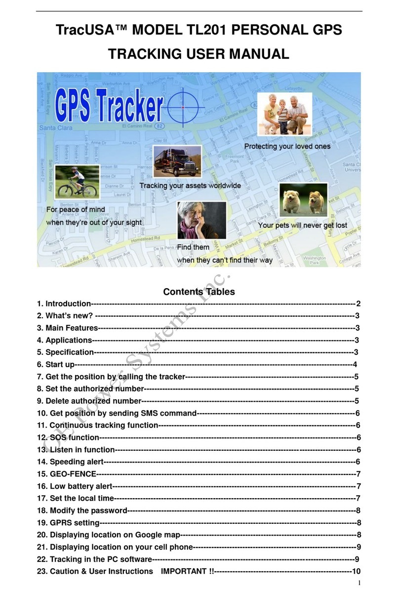 Diweitrack TracUSA TL201 user manual