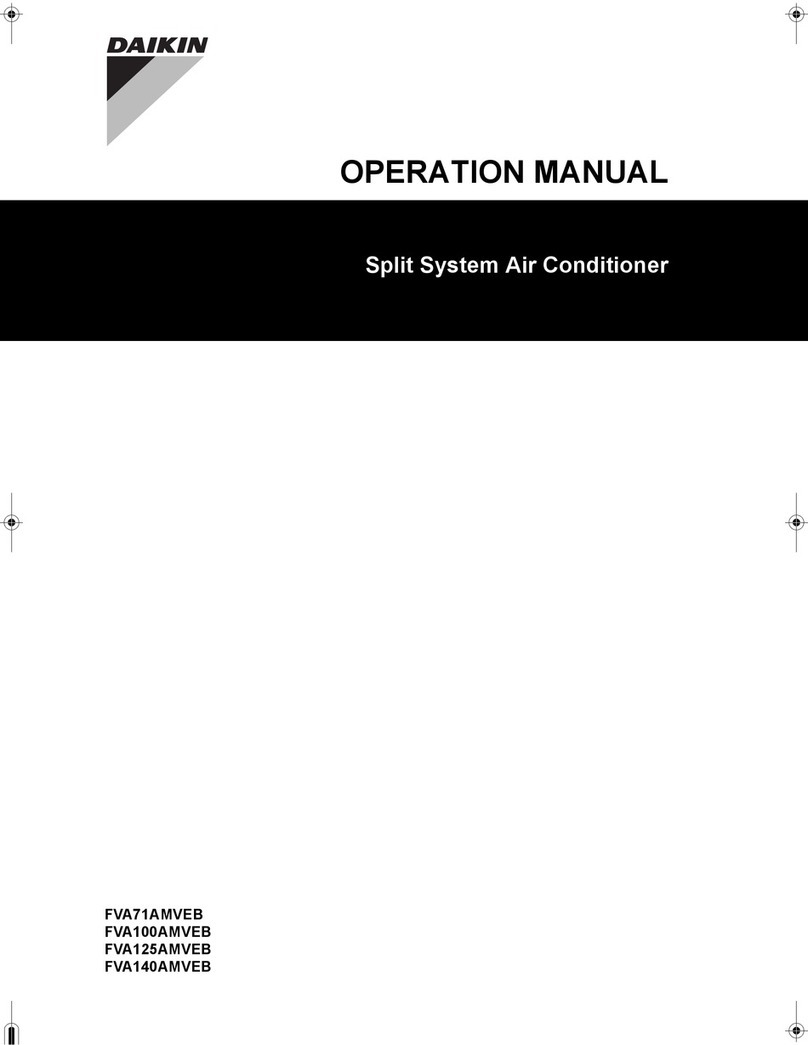 Daikin FVA71AMVEB User manual
