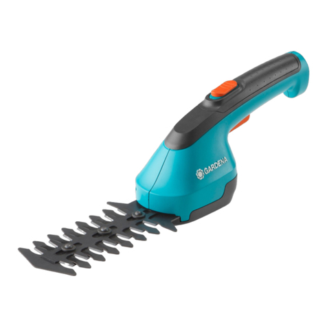Gardena AccuCut Li 9851-20 Operation instructions